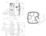 Silencer w. SCR for Mercedes