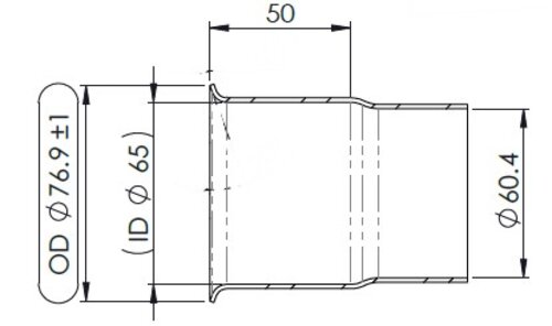 Exhaust Pipe for Freightliner