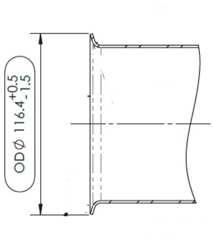 Exhaust Pipe for Peterbilt