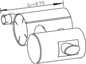 Silencer for Iveco