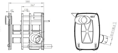 Silencer for Mercedes, E-line