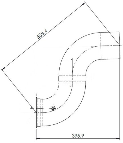 Exhaust Pipe for Freightliner