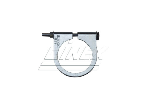 Truck Make Clamp for Mercedes, Ø=74-77 mm, ALU