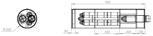 Silencer for DAF