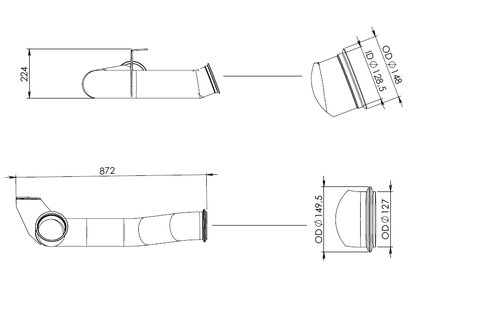 Pipe for DAF