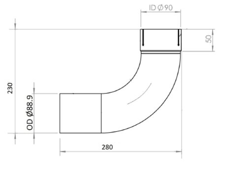 Pipe for DAF