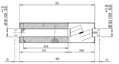 Universal Silencer w. Heat Shield