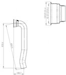 Exhaust Pipe for Freightliner