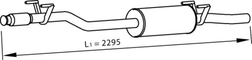 Silencer for Volkswagen