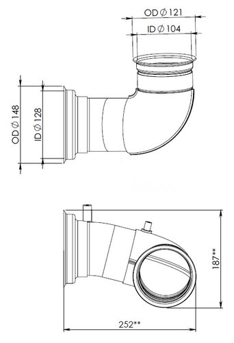 Exhaust Pipe for DAF