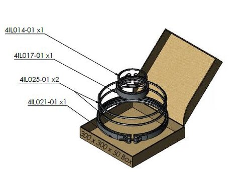 Exhuast Clamp & Gasket Kit for MAN