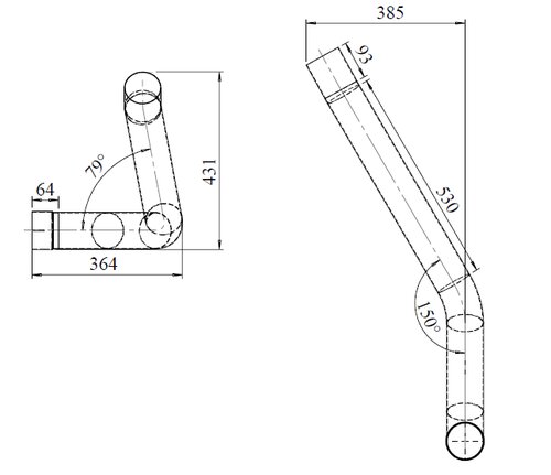 Pipe for DAF