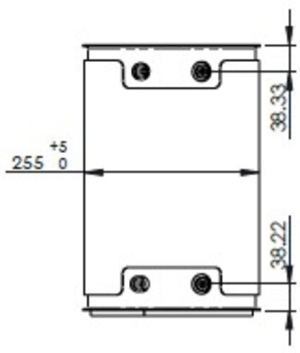 DPF for Cummins (No Clamps/Gaskets)