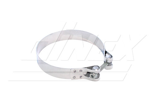 TightFit Clamp for Scania, Ø=128-132 mm, INOX