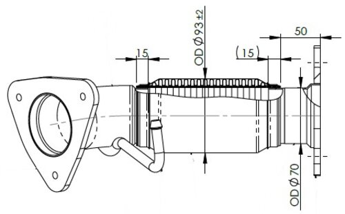 Exhaust Bellow for Iveco