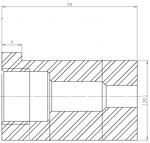 Universal Fitting, M14X1,5 / Ø5,5