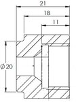 Universal Fitting, M16X1 / Ø7,4