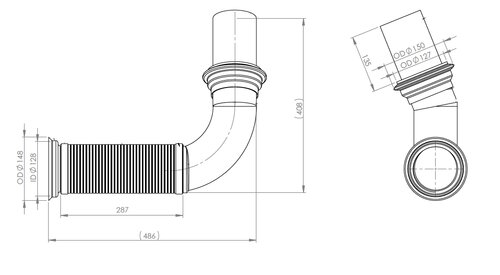 TUBE AVANT-DAF-1608835