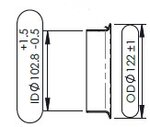 Exhaust Bellow for Freightliner