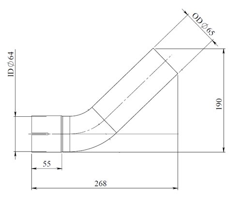 Pipe for Iveco