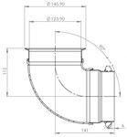 Diesel Exhaust Fluid Pipe (DEF) for Kenworth/Peterbilt