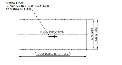 Exhaust Flex, D2S+ for Volvo