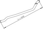 Pipe for Iveco
