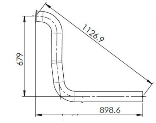 Exhaust Pipe for International