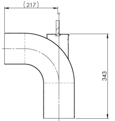 Exhaust Pipe for Freightliner