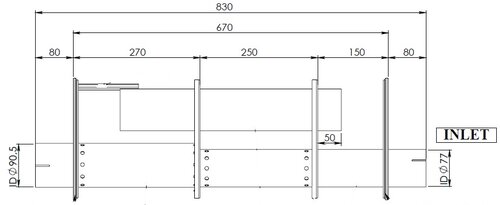 Silencer for Leyland, ALU