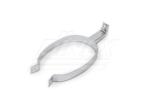 Silencer Strap for MAN,  L=40, W=280, H=180 mm, ALU