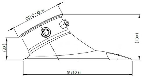 End Plate for Scania