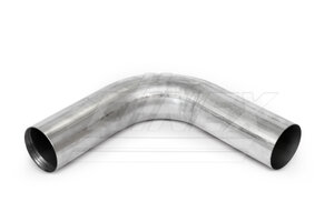 90° Exhaust Bend, OD=114.3 / L=390, ALU