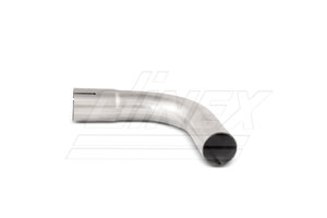 90° Exhaust Bend, OD/ID=75/75.5, L=290, ALU