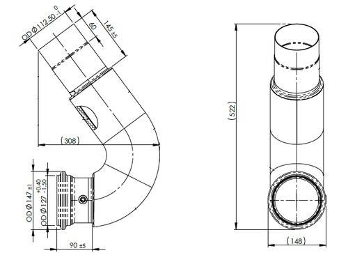 Pipe for Volvo