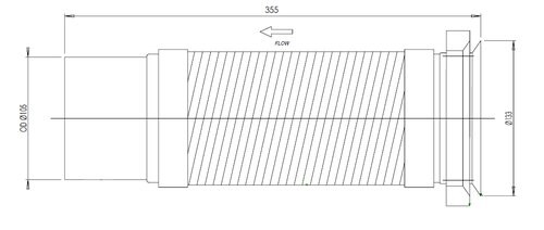 Exhaust Pipe for Iveco, E-line