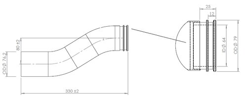 Pipe for Optare