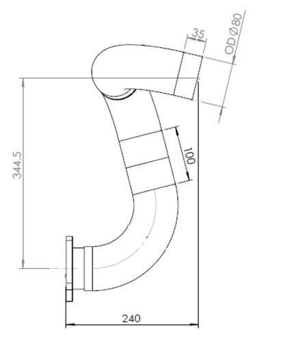 TUBE-AVANT TUBE-88.15201.5125 MAN