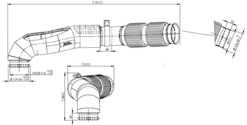 Pipe for MAN