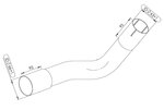 TUBE AVANT-MERCEDES-NEOPLAN-383.492.0601