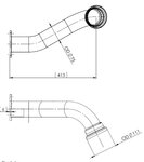 TUBE AVANT-MERCEDES-655.490.0025