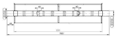 Silencer for Mercedes