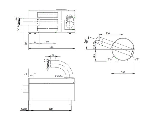 Silencer for Mercedes