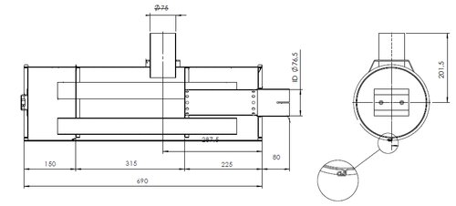 Silencer for Mercedes