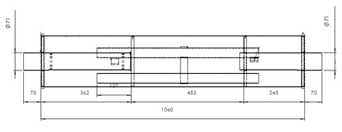 Silencer for Mercedes, E-line