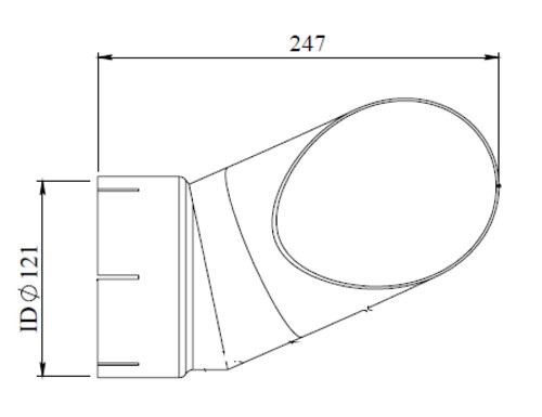 Pipe for Mercedes