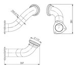 Pipe for Mercedes