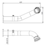 TUBE AVANT-MERCEDES-NEOPLAN-655.490.0625