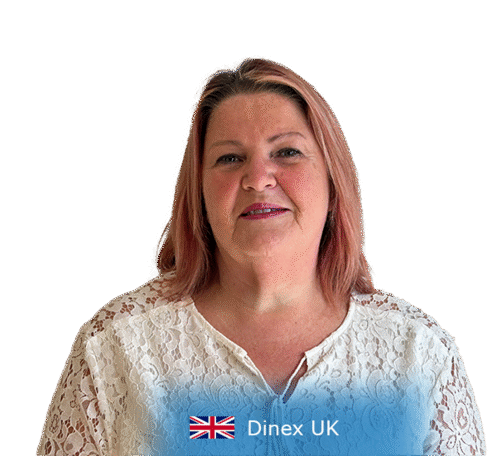 Claire Houghton, Sales Support at Dinex UK