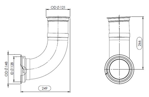 Pipe for DAF